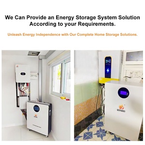 Système de stockage d'énergie domestique 51,2 V 314 Ah 16 kWh tout-en-un, <span class=keywords><strong>batterie</strong></span> <span class=keywords><strong>solaire</strong></span> LiFePO4 au lithium à montage mural avec écran LCD - Product Image 4