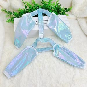 กางเกงสำหรับพาสุนัขเดิน สีฟ้ามาการอง ปลอกขาป้องกันความหนาว สำหรับสุนัขขนาดเล็กถึงกลาง ใช้ได้ในฤดูใบไม้ผลิและฤดูร้อน - Product Image 1
