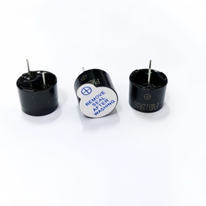 Zumbador Magnético Activo de 12*9.5MM, 2400Hz, 5V DC, Montaje en PCB, Accionamiento Interno, Mínimo 85 SPL, para Electrodomésticos, FMB12A05 - Product Image 1
