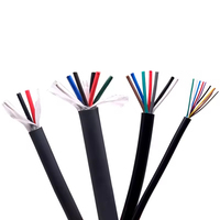Câble flexible parallèle Hongsheng RVV 3 conducteurs 300/500V à âme en cuivre, isolation PVC, modèle 3*0.5-4 pour la construction