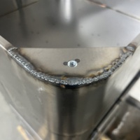 YISHANG Coin de boîte soudé sur mesure en acier inoxydable, soudure TIG continue ±0.3mm pour armoire de serveur IA