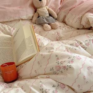 Cao cấp tùy chỉnh 4 Piece 100% Cotton sinh viên Kích thước duy nhất in Comforter bedding Set Đối với trang chủ sử dụng - Product Image 3