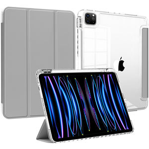 Funda para tableta inteligente con soporte abatible a prueba de golpes anticaída para <span class=keywords><strong>Ipad</strong></span> <span class=keywords><strong>Pro</strong></span> 12,9 pulgadas 3ª/4ª/5ª/6ª generación 2018/2020/2021/2022 - Product Image 1