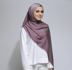 Hiyab de Verano, Último Modelo, Hiyab de Satén Mate, Pañuelos Musulmanes, Precio de Mayoreo, Hiyab de Satén Mate Barato, Pañuelos al por Mayor - Product Image 2