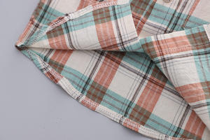 Ropa para Niños, Conjunto de Ropa para Bebé de Shanghái, Camisa a Cuadros para Niños con Pantalones Lisos, Compra en Línea - Product Image 4