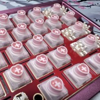 Sakelar Magnetik Rubber Dome, Pengganti Keyboard Magnetik Kustom, Sakelar HE Respon Cepat, Keyboard Gaming, Sakelar HE