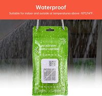 Lámpara LED de Emergencia Portátil de 3W, Resistente al Agua y al Agua Salada, de Alta Intensidad, de Aleación de Aluminio, para Camping y Exteriores, IP44