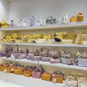 Ventes d'usine 1.1 <span class=keywords><strong>LCDP</strong></span> Sac à main pour femme en cuir véritable de luxe, léger, imperméable, avec chaînes ethniques, fait main, en cuir de crocodile et d'autruche - Product Image 3