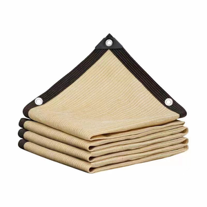 Pantalla de valla de plástico HDPE virgen de corte personalizado, cortavientos, red de sombra de malla, pantalla de privacidad suministrada por fábrica para exteriores - Product Image 6
