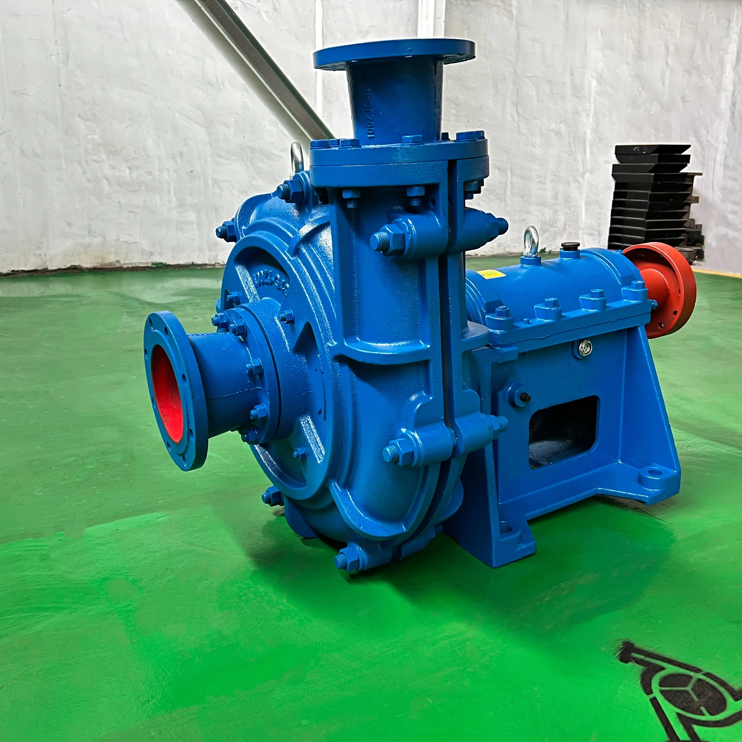 electric centrifugal river sand slurry pump  horizontal  rotor high head slurry pump