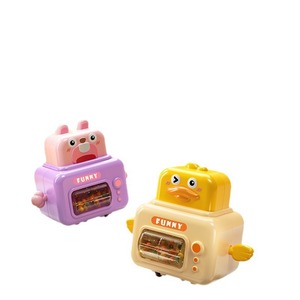 Coche de juguete de inercia con diseño de animales para niños, presiona la cabeza para moverse hacia adelante, divertido diseño de dibujos animados, coche de fricción de plástico para niños de 2 a 6 años - Product Image 5