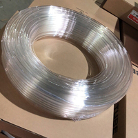 Tube transparent en PU PU0640-200C, 100 m par rouleau, 6x4 mm, 0-1 Mpa, tuyau de raccordement en polyuréthane plastique pour air/eau, RUICHEN, certifié RoHS, 3 ans de garantie