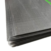 Kawat Baja Tahan Karat 304 Food Grade 0.1mm 0.2mm, Dilas, Berlubang, Model Arc Screen