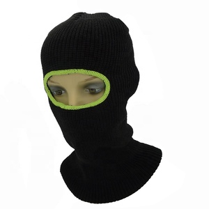 Balaclava d'hiver personnalisée en tricot, <span class=keywords><strong>masque</strong></span> de ski à un trou, bonnet, vente en gros, <span class=keywords><strong>masque</strong></span> de ski uni pour rappeurs, bandit, unisexe, adultes, 30 ans - Product Image 4
