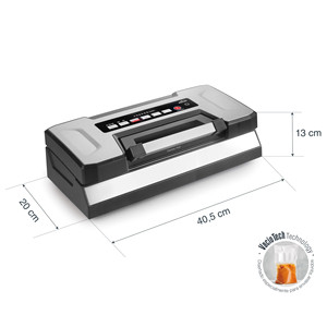 Macchina per sottovuoto alimentare 1200W in acciaio inox di qualità commerciale per uso domestico - Product Image 2