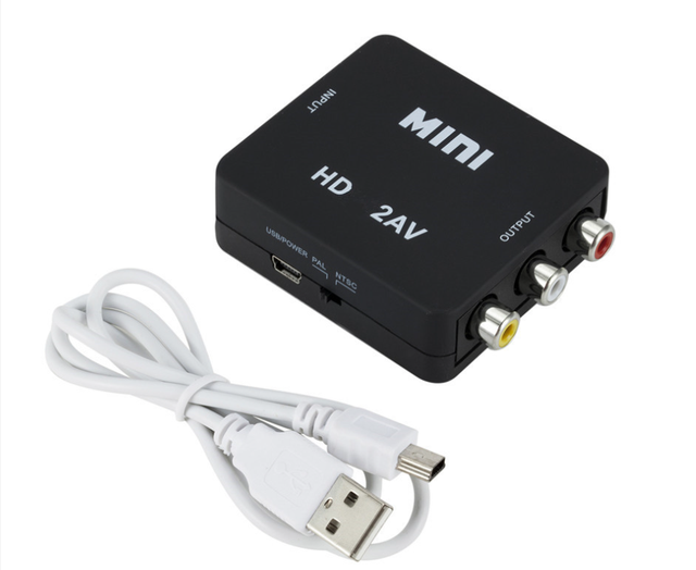 1080P HdTV to AV Video Converter Adapter