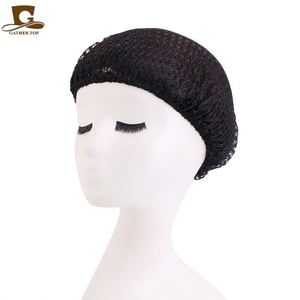 Filet à cheveux invisible pour femme avec logo personnalisé en gros, couvre-chignon avec style européen et américain, en polyester - Product Image 3