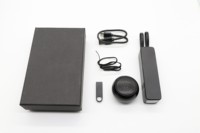 Ensemble cadeau technologique avec logo personnalisé, batterie externe 5000 mAh, mini haut-parleur, clé USB 4 Go, boîte cadeau portable pour la promotion d'entreprise