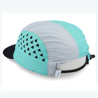 Casquettes de cyclisme imperméables personnalisées Casquette de course sur sentier 5 panneaux Casquette de course légère en maille Casquette de haute qualité Casquette de sport Gorras