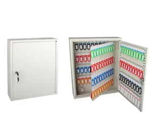 High Quality Safe Box Key Cabinet Key Lock Storage Box Cold Rolled Steel Wall Mountable Key Management 2PCS/CTN 40.5*24*48cm