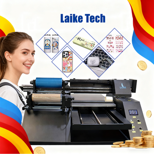 Impresora UV integrada enrollable completamente automática personalizada de lujo Oem, impresora UV LED plana TX800 Epson I1600 I3200 DTF - Product Image 1