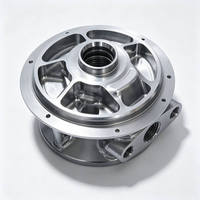 Boîtier de pompe à huile en aluminium usiné CNC 5 axes sur mesure, en aluminium 6061-T6 7075-T6, pour moteurs automobiles