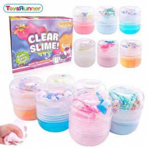 Halloween Fancy <b>Kit</b> De <b>Clay</b> Slime Raw Materials Squishy Maker Glow in the Dark Slime for Children - Product Image 2