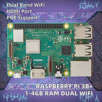 Carte de développement Raspberry Pi3 4 5 modèle B d'origine, 1 Go de RAM, prise en charge du Wi-Fi double bande, compatible POE, Raspberry Pi 3B+ 3B en stock