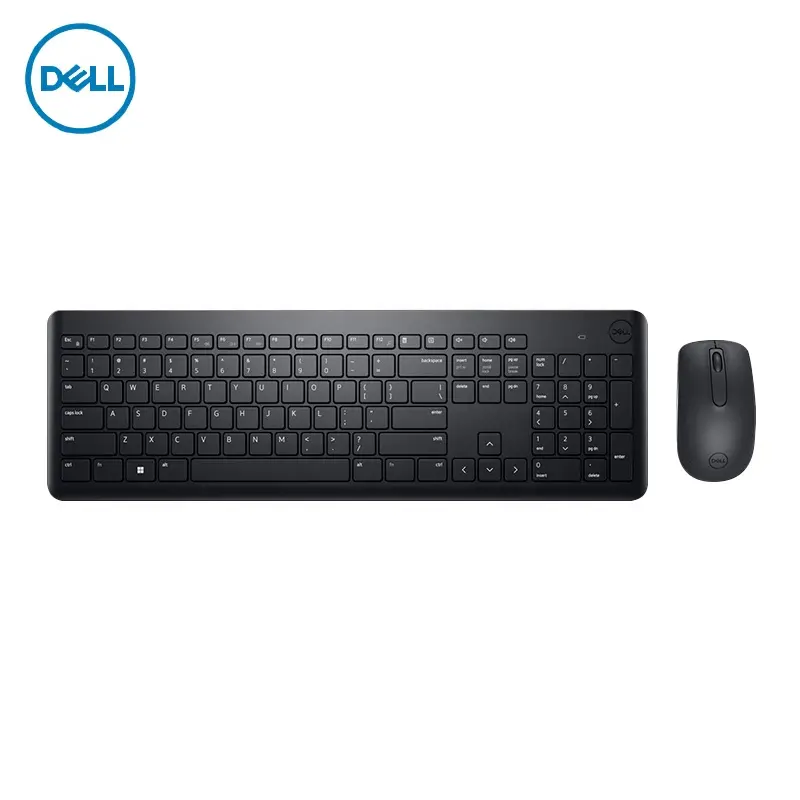 Dell KM3322W Wireless Keyboard Mouse Combo 2.4GHz Wireless - Black