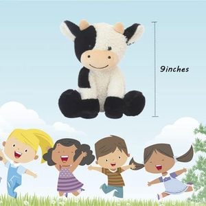Peluche personnalisée brodée Vache des Highlands, super douce, avec rembourrage en coton, jouet anti-stress, mascotte de dessin animé, vente en gros - Product Image 4