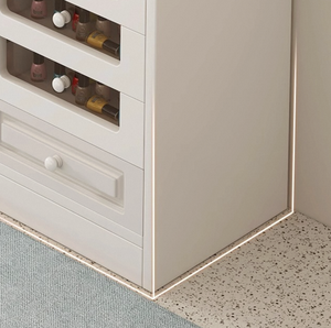 Mobile Moderno in Legno Bianco per Esposizione di Smalti e Cosmetici, con Grande Capacità e Resistenza - Product Image 4