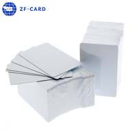Auf Lager Blank White mit HiCo Mag Stripe Druckbare PVC-Karten Proximity Chip nfc Black Card Lieferant