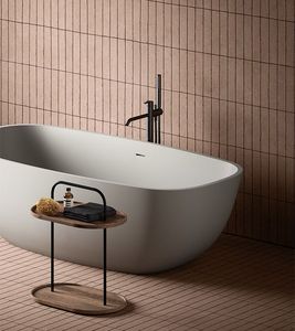 Bañera de Cemento Moderna Independiente Estilo Vietnamita, Hecha a Mano con Textura de Piedra, Mueble de Alta Gama para Hostelería - Product Image 6