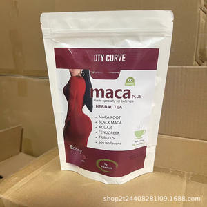 Teh Herbal Pembesar Bokong & Pinggul dengan Akar <span class=keywords><strong>Maca</strong></span>, <span class=keywords><strong>Maca</strong></span> Hitam, Fenugreek & Isoflavon Kedelai - Teh dalam Kantong - Product Image 4