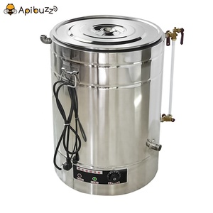 70L/90L Stainless Steel Heating Honey Storage Tank Interlayer Water Heater Bee Keeping Equipment Beekeeping Machine Apiculture