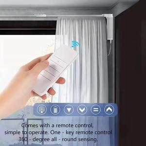 Tự làm tuya ZigBee Alexa Google điều khiển từ xa cơ giới con lăn thông minh Rèm Rèm chuỗi động cơ cửa sổ động cơ mù - Product Image 4