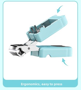 Pédicures à domicile, ciseaux à ongles pliables, outils portables en acier inoxydable, coupe-ongles pour soins des ongles durs - Product Image 4