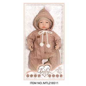 Nuevo Modelo de Muñeca de Silicona para Bebés <span class=keywords><strong>que</strong></span> Bebe Leche, Llora y Ríe, Muñeca Funcional de 20 Pulgadas para Niños, Certificada por la EN71 - Product Image 5