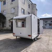 Camion de nourriture mobile Street Boba Tea, camion de nourriture rapide, camion de crème glacée, camion de pizza personnalisé avec cuisine complète et friteuse