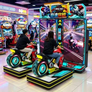 Nouvel appareil de divertissement vidéo pour jeu de course de moto dynamique et compétitif à grand écran (écran vertical) - Product Image 1