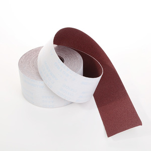 Bandas Abrasivas Personalizables <span class=keywords><strong>de</strong></span> Tela <span class=keywords><strong>de</strong></span> <span class=keywords><strong>Esmeril</strong></span> <span class=keywords><strong>de</strong></span> Óxido <span class=keywords><strong>de</strong></span> Aluminio y Poliéster <span class=keywords><strong>de</strong></span> Alta Dureza, JB-5, 115 mm, Premium Industrial, Peso X, 100 mm, para Lijado - Product Image 1