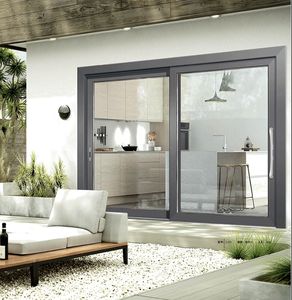 Puerta Corredera de Tres Rieles Personalizable 155-72, Serie <span class=keywords><strong>Interir</strong></span>, Diseño de Puerta Corredera de Aluminio de Alta Calidad con Malla - Product Image 3