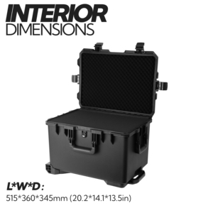 Thuận tiện mang theo xử lý hộp công cụ PP cứng nhựa trường hợp an toàn chống sốc thiết bị bảo vệ hộp lớn trường hợp - Product Image 2