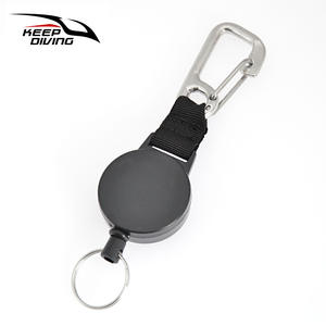 KEEP DIVING - Clip de Resorte de Acero Inoxidable para Buceo, Cordón Retráctil Antirrobo, Llavero con Cuerda Antipérdida, Accesorios para Buceo - Product Image 5