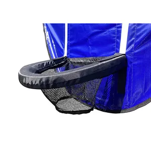 Zoshine Waterproof Soft Materials Breakaway Rim Safe Dunking Trampoline Basketball Hoop For Trampoline Accessory