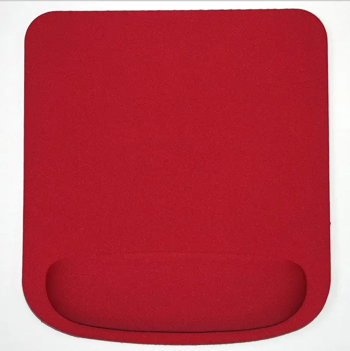 Özel kırmızı EVA Mouse mat bileklik yüksek kaliteli rahat masaüstü EVA Mouse Pad