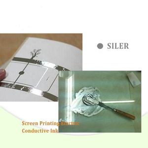 Encre spéciale anti-contrefaçon de haute qualité, encre de sécurité, encre argentée conductrice électrique pour la sérigraphie - Product Image 4