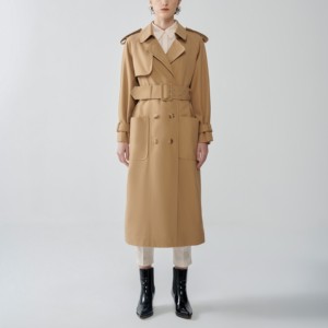 Fourniture du Vietnam TRENCH-COAT MAVIN KAKI caractéristique matériau de la coque longueur des vêtements Type de fermeture manches Style col - Product Image 2