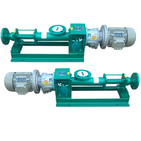 Pompe à vis progressive de type G en acier inoxydable 4HP pour boues et colloïdes visqueuses
