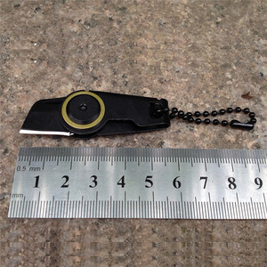 Mini Coltello Pieghevole in Acciaio Inox, Taglierino Multiuso Tascabile, Apri Lettere, Taglia Nastro, Portachiavi, Apri Pacchi e Buste - Product Image 4